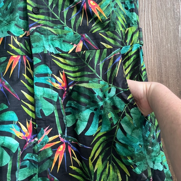 Jungle Print Romphim Romper - Picture 2 of 7